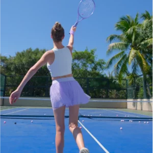 Lavenderpurple MeshSkirt2