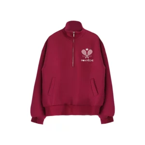 Rudo Unisex Burgundy Red Hoodie 9 Rudo White Images