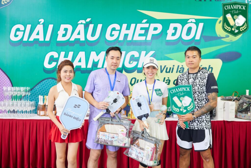 Kết quả rực rỡ từ Giải Ghép Đôi Champick Tháng 09+10 - Ngày 03/11/2024 🏓🎉 9 44