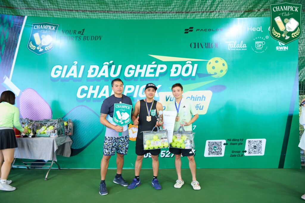 TỔNG KẾT GIẢI MINIGAME ĐÔI NAM GIAO LƯU CUỐI TUẦN DO CHAMPICK CLUB TỔ CHỨC - NGÀY 02/11/2024 🎉💐 5 444 2